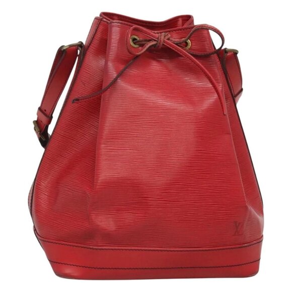LOUIS VUITTON Epi Noe Shoulder Bag Red M44007 LV Auth 127203 - Picture 1 of 16